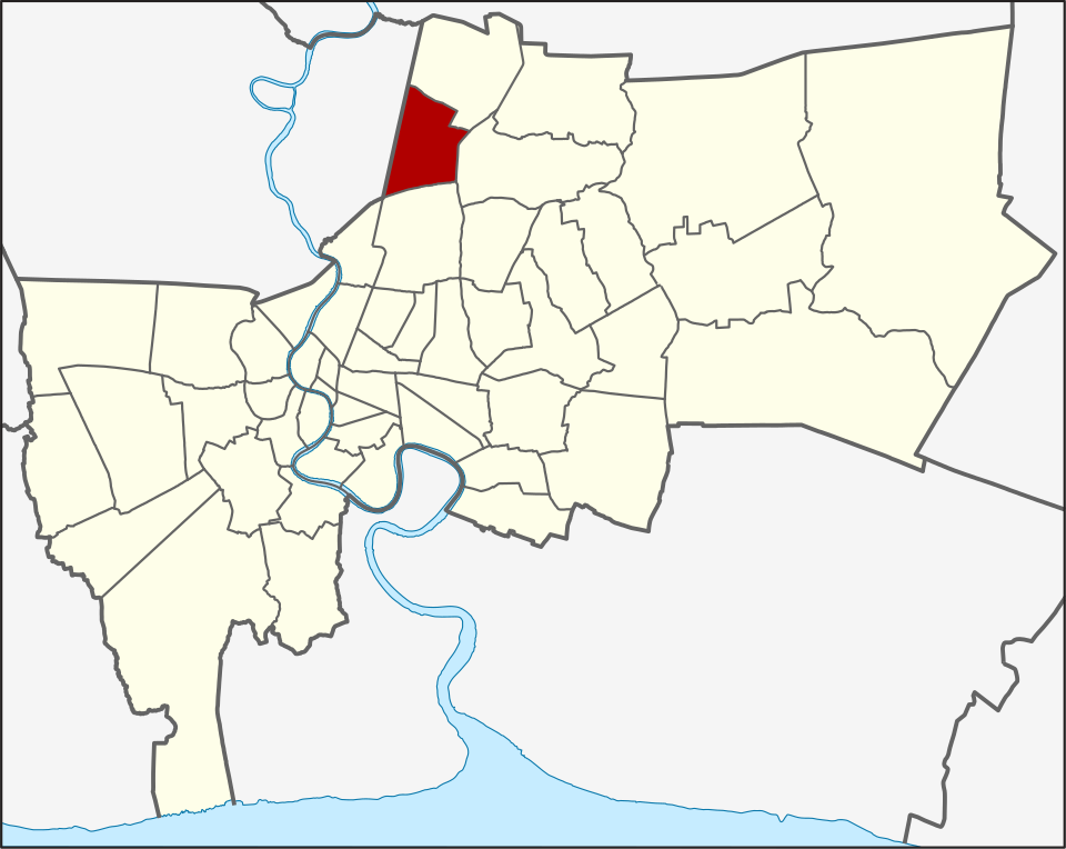Lak Si location within Bangkok