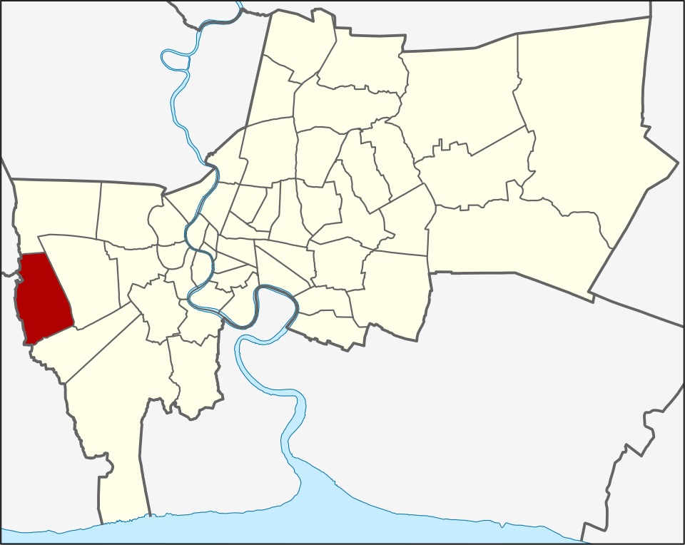 Nong Khaem location within Bangkok