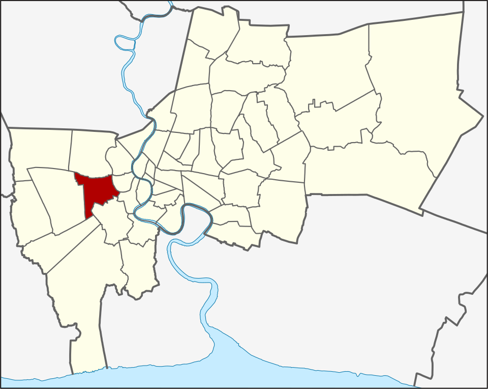 Phasi Charoen location within Bangkok