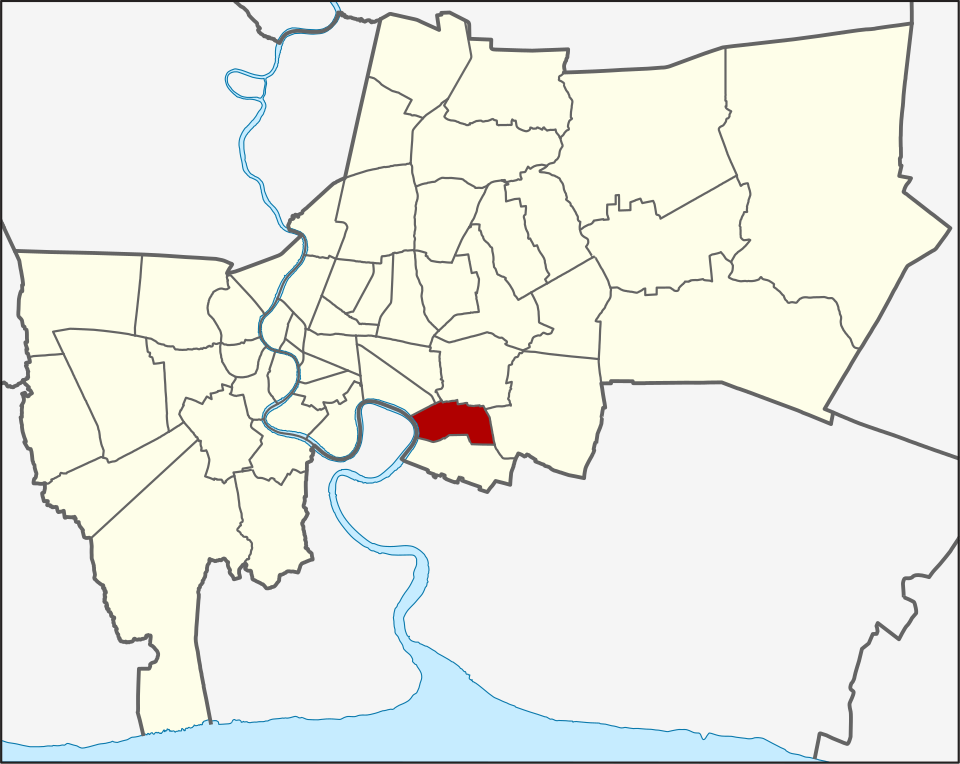 Phra Khanong location within Bangkok