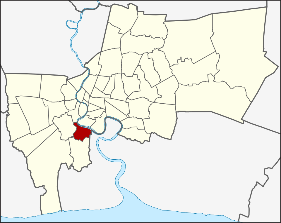 Rat Burana location within Bangkok