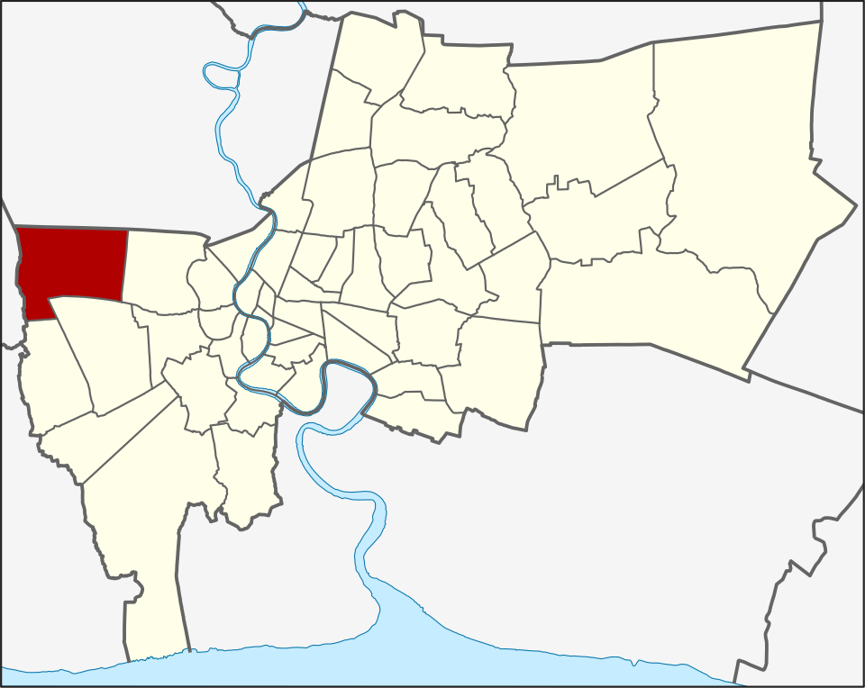 Thawi Watthana location within Bangkok