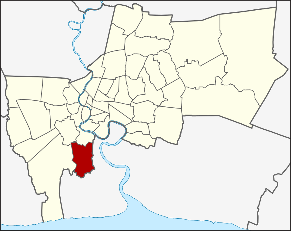 Thung Khru location within Bangkok